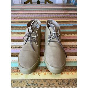 Seavees Maslon MENS Desert Boot 12 Bull Denim Twill Casual Comfort Boot Shoes